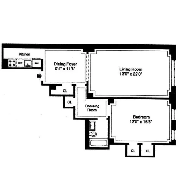 $795,000 | 50 Park Avenue, Unit 15H | Murray Hill