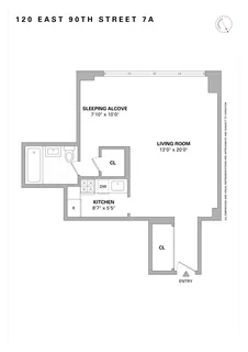 $600,000 | 120 East 90th Street, Unit 7A | Upper East Side