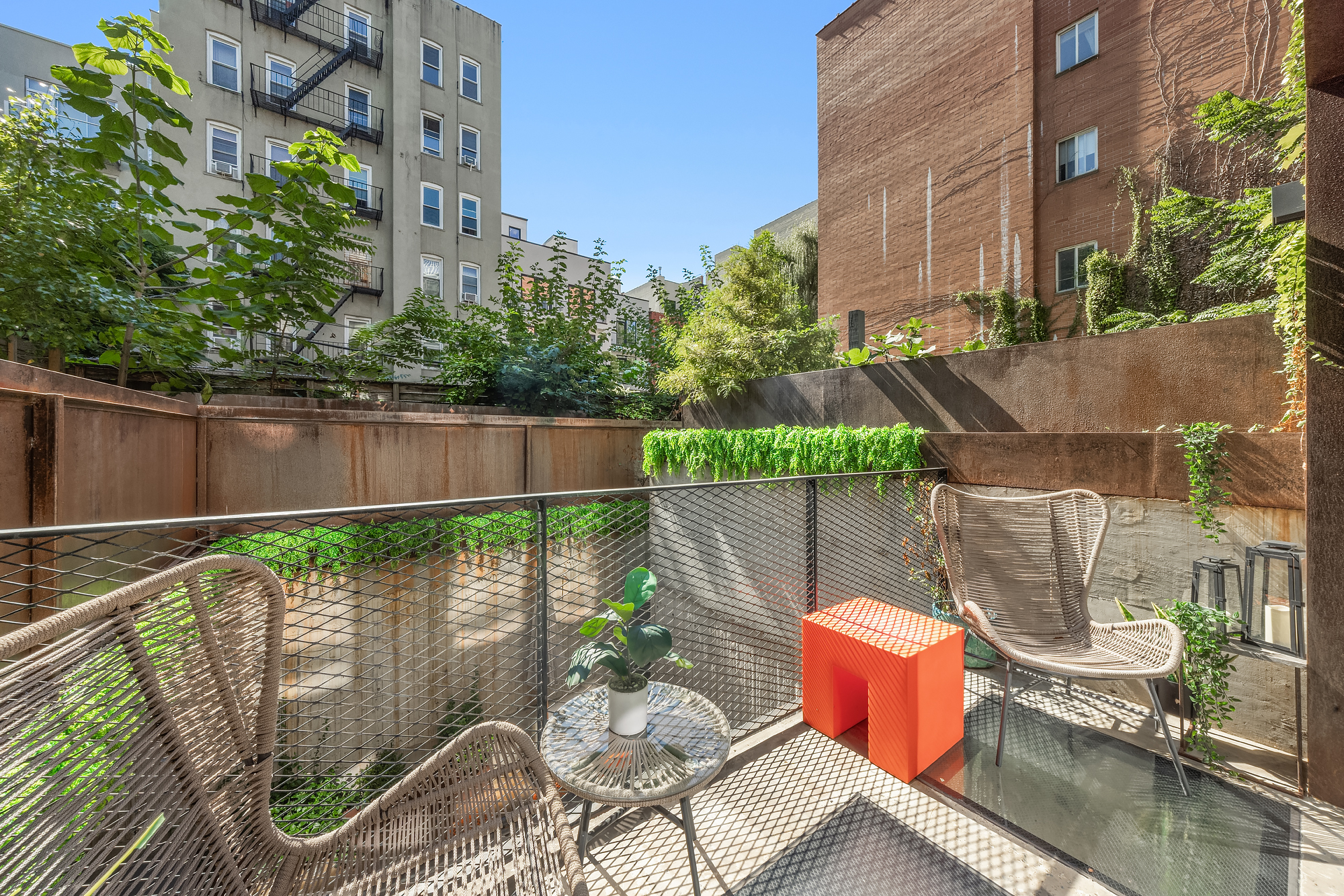 126 South 2nd Street, Unit GARDEN Brooklyn, NY 11249 - Photo 7 of 30 a outdoor view with a sitting space