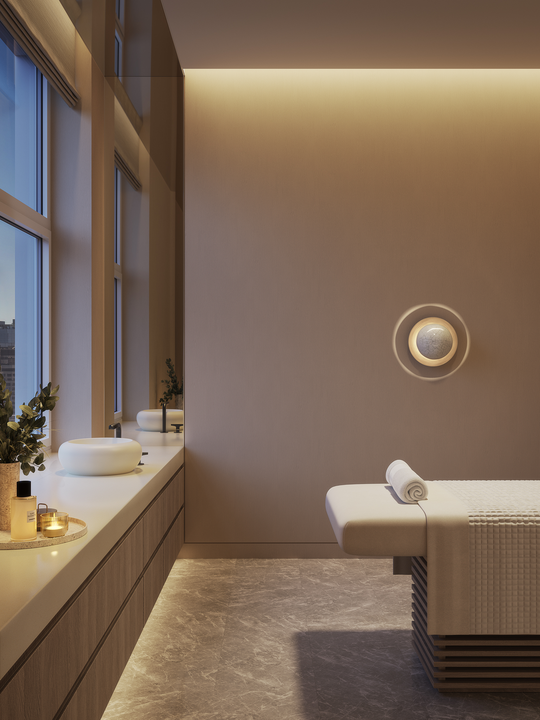 255 East 77th Street, Unit 30A Manhattan, NY 10075 - Photo 19 of 25 a bathroom with a sink and a mirror