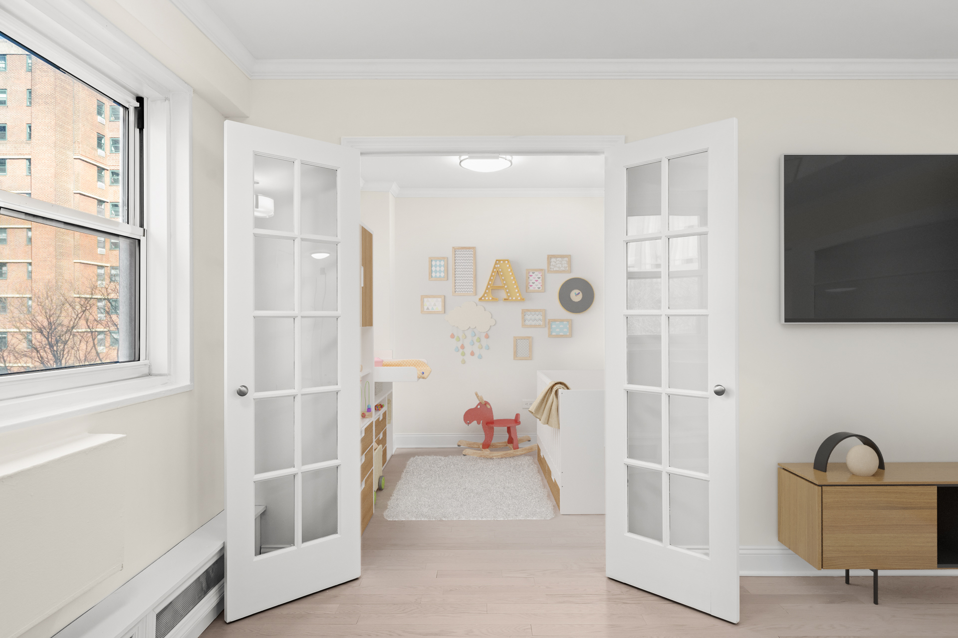 191 Willoughby Street, Unit 14J Brooklyn, NY 11201 - Photo 2 of 16 a bathroom with a tub and a view of bathroom