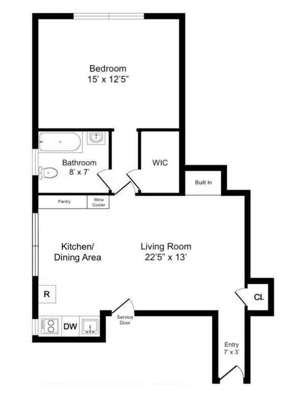 $725,000 | 440 West End Avenue, Unit 8F | Upper West Side
