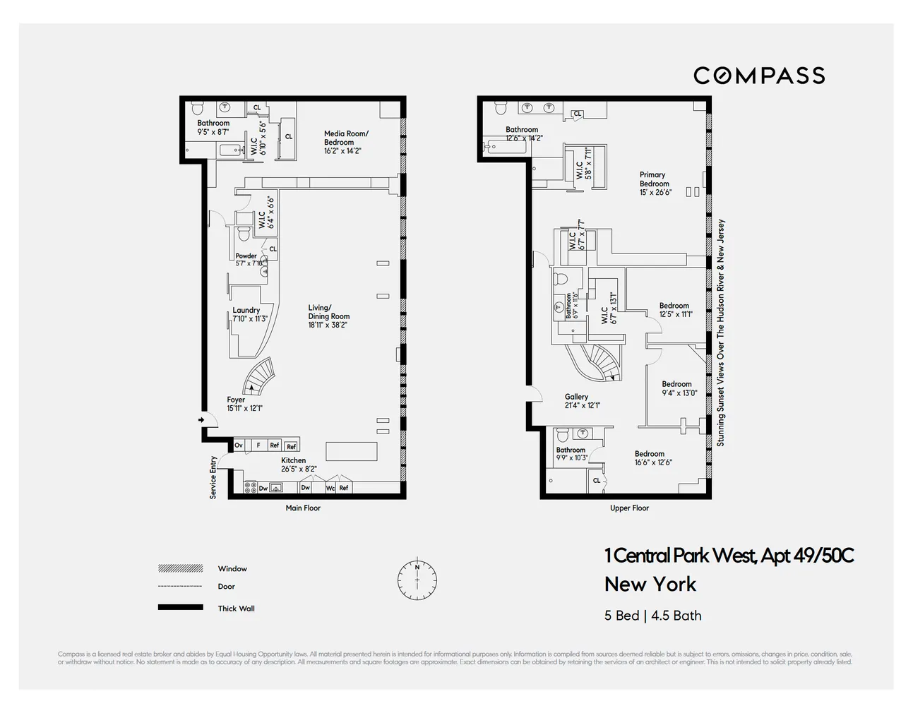 $11,500,000 | 1 Central Park West | Upper West Side