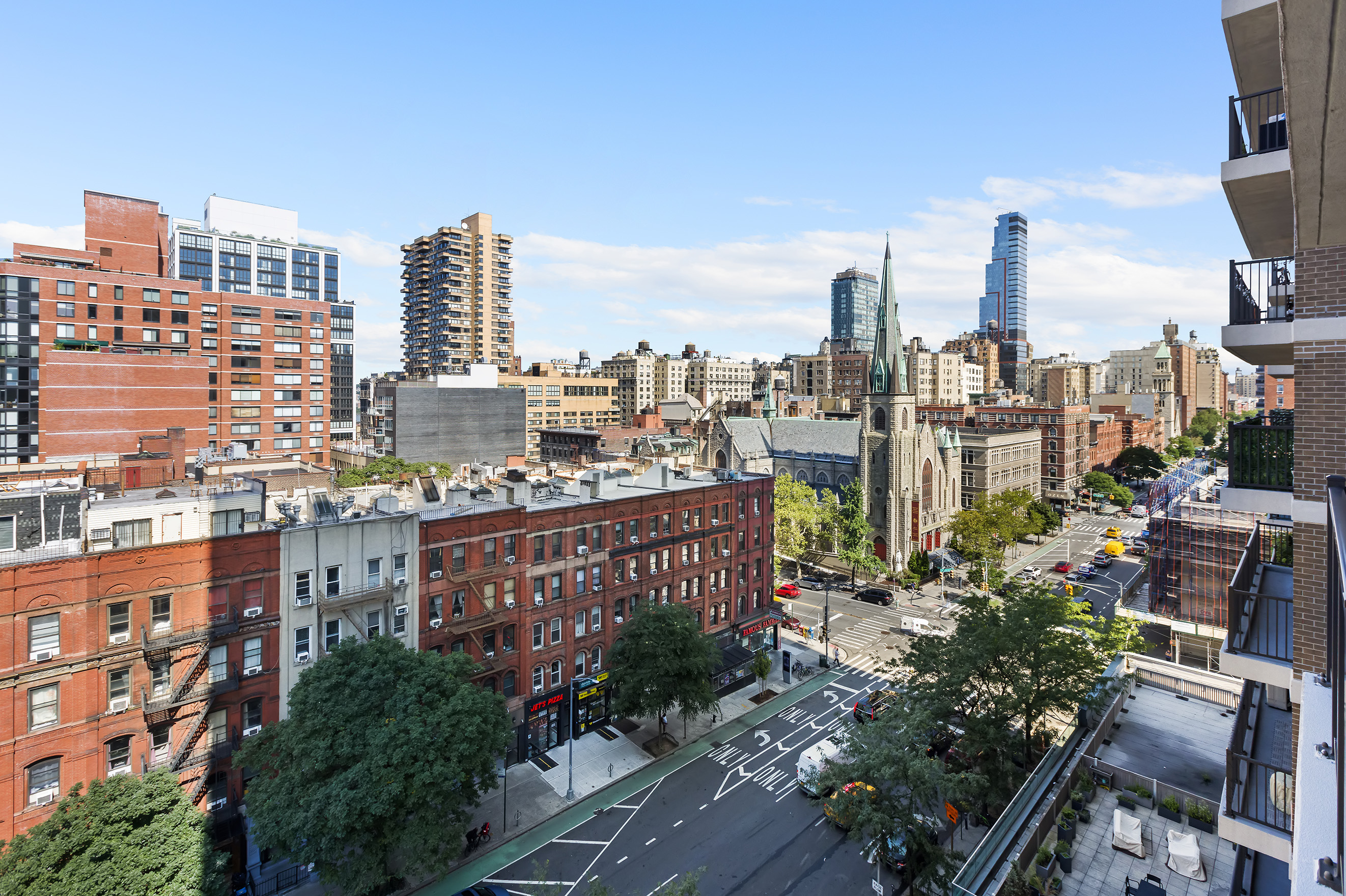175 West 95th Street, Unit 10C Manhattan, NY 10025 - Photo 5 of 17 a city view with tall buildings