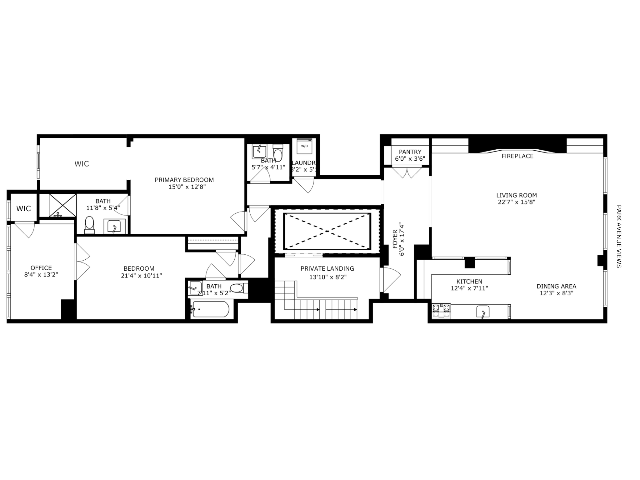 891 Park Avenue, Unit 10 Manhattan, NY 10075 - Photo 27 of 27 a picture of a floor plan