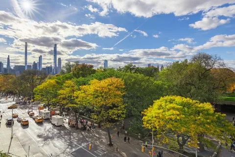 a view of a lake with a building in the background
