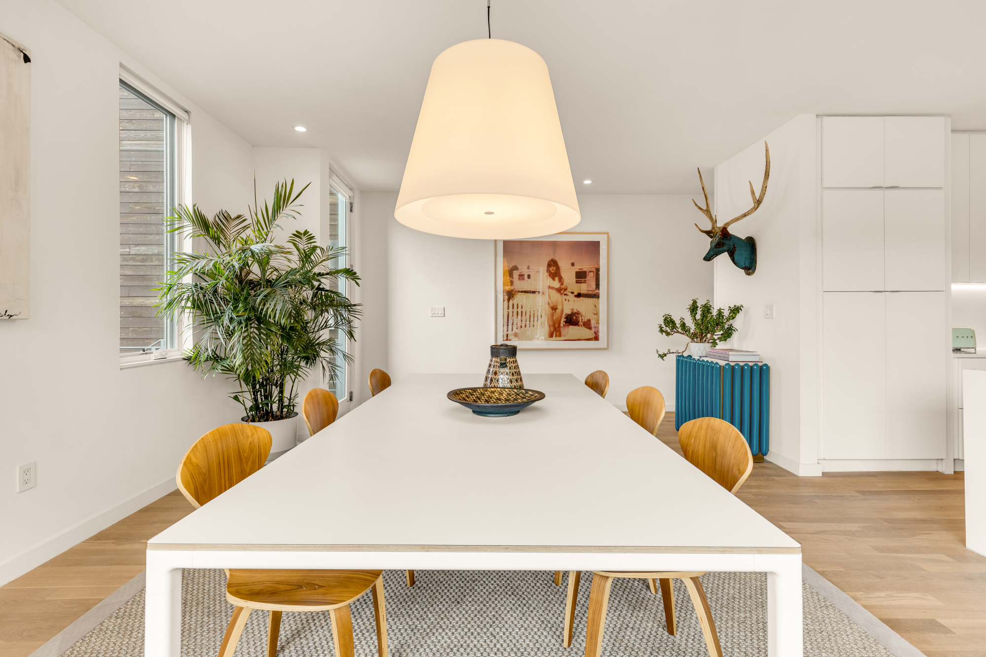 1501 4th Street Northwest, Unit 1 Washington, DC 20001 - Photo 8 of 41 a dining room with table and chairs