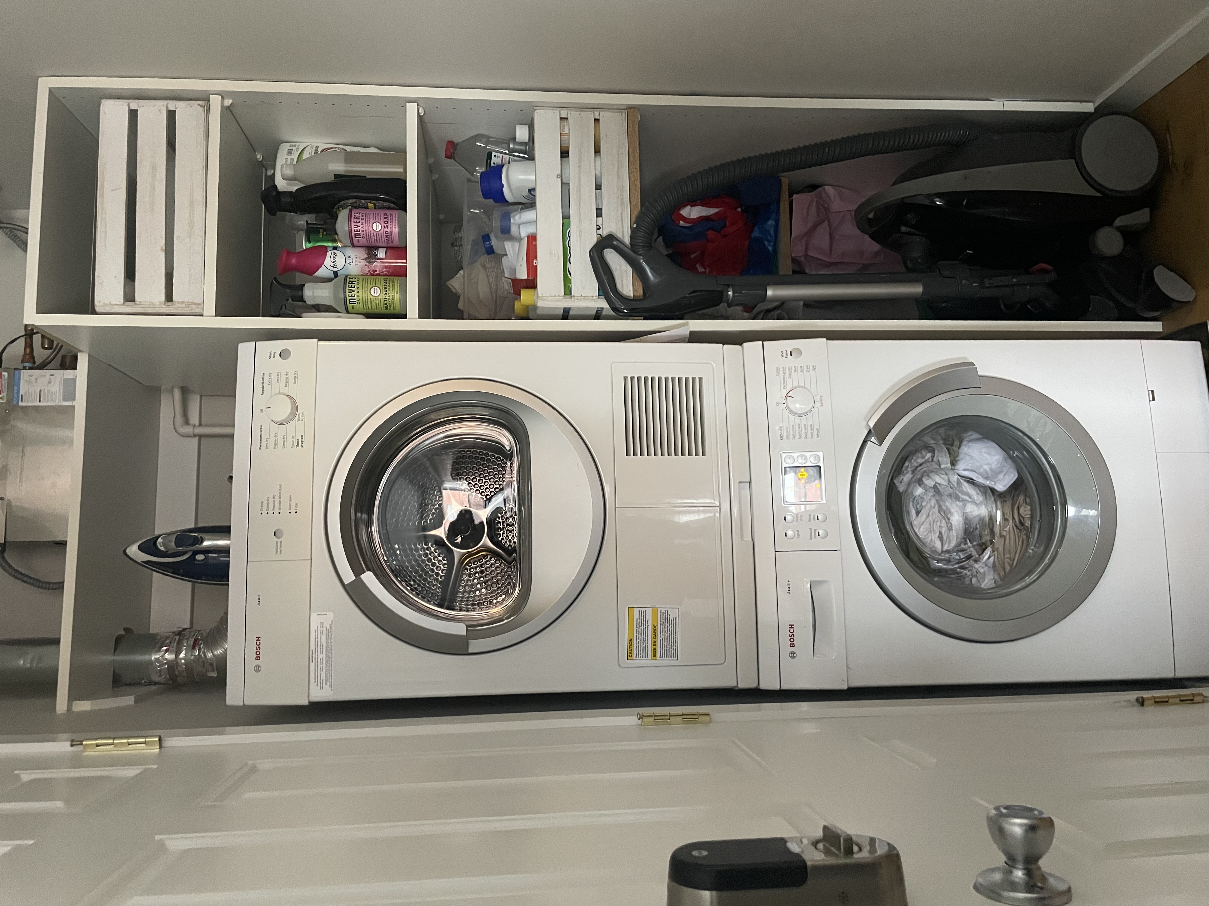 39 Clifton Place Brooklyn, NY 11238 - Photo 11 of 32 a utility room with dryer and washer