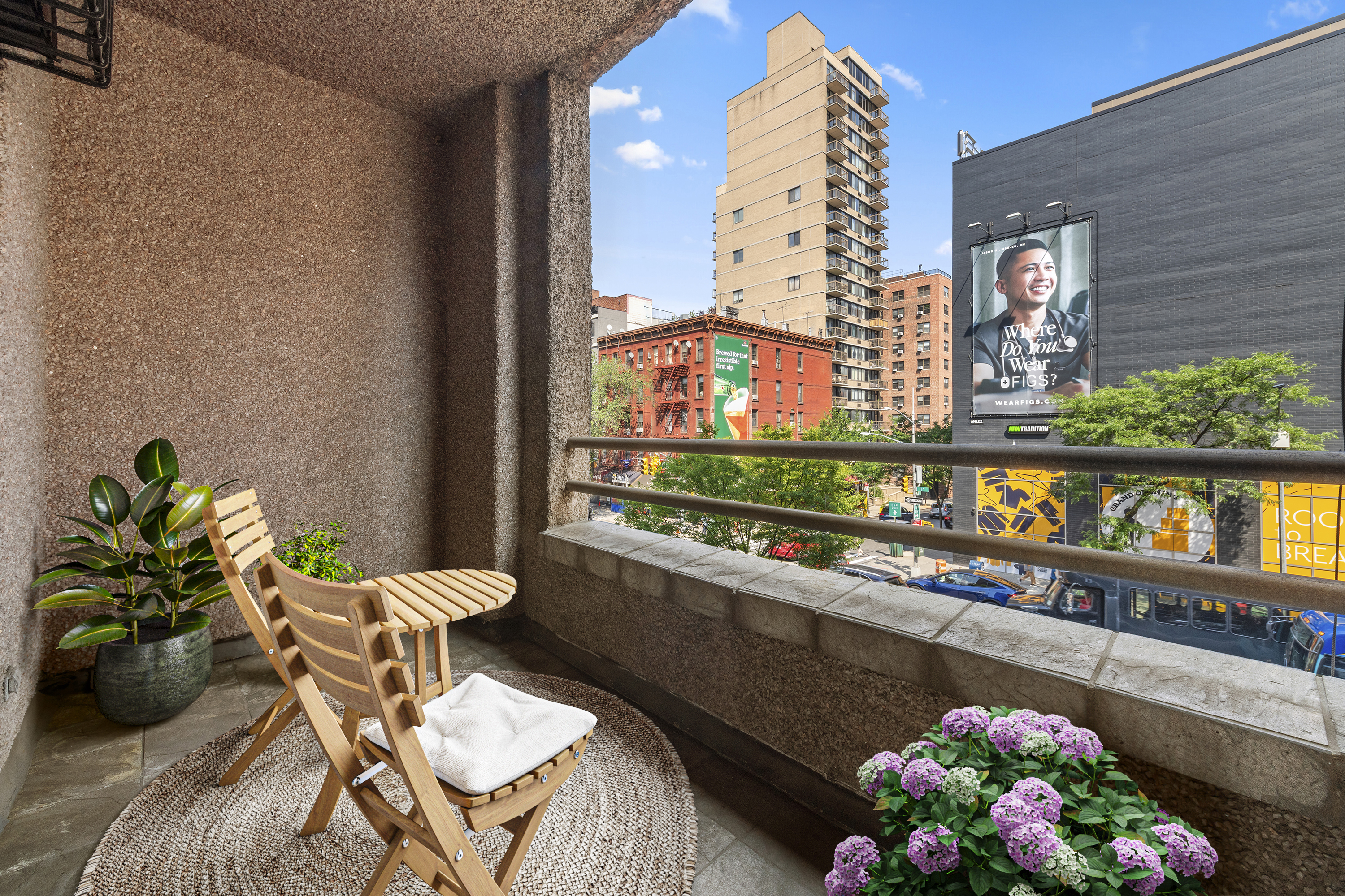 350 East 62nd Street, Unit 2B Manhattan, NY 10065 - Photo 4 of 10 a outdoor dining area with furniture