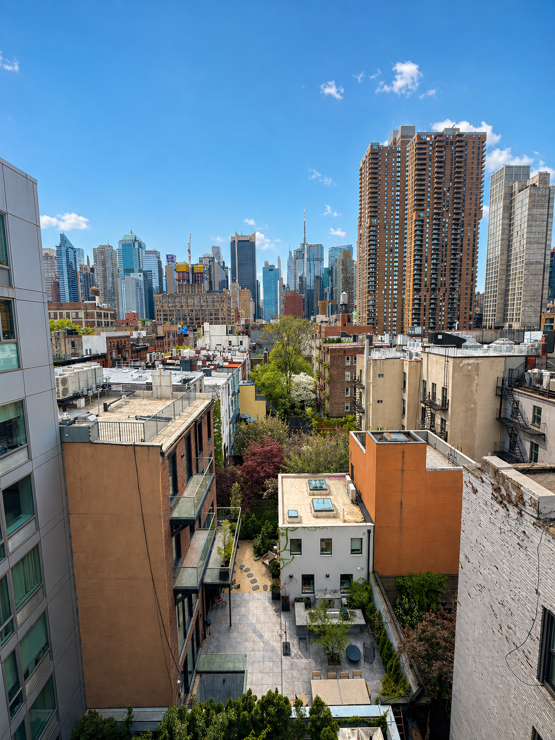 464 West 44th Street, Unit PHA Manhattan, NY 10036 - Photo 12 of 13 a view of a city