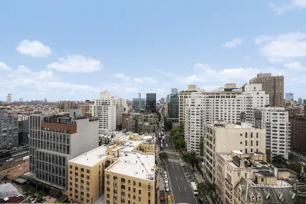 a view of a city with buildings