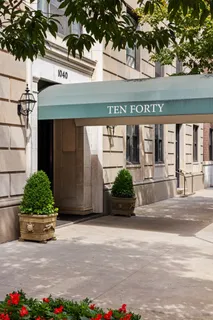 a view of a building front of house