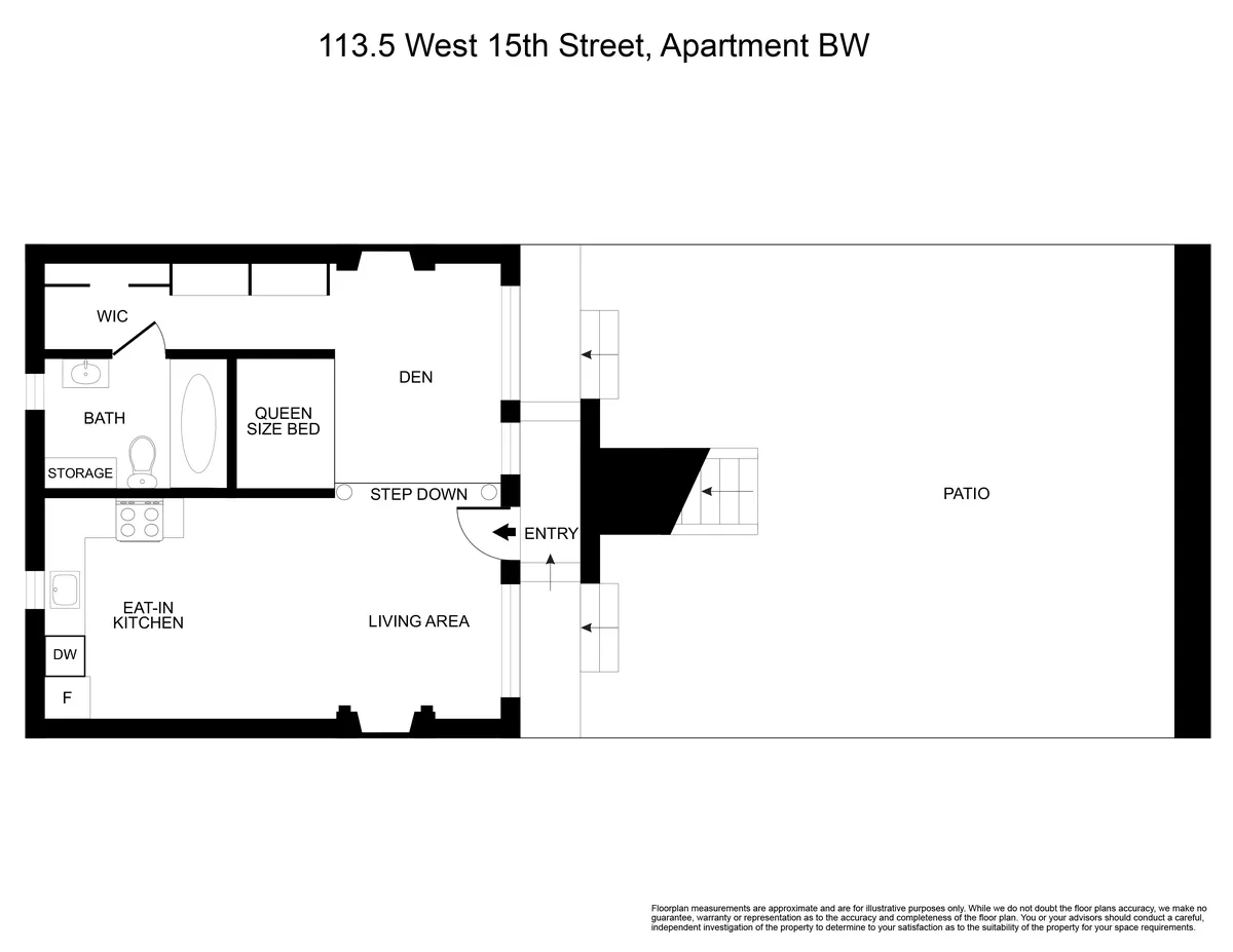 113 1/2 West 15th Street, Unit 1W Manhattan, NY 10011 - Photo 12 of 12 a picture of a rug