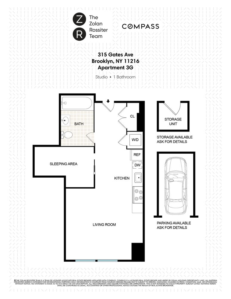 $537,000 | 315 Gates Avenue, Unit 3G | Bedford-Stuyvesant