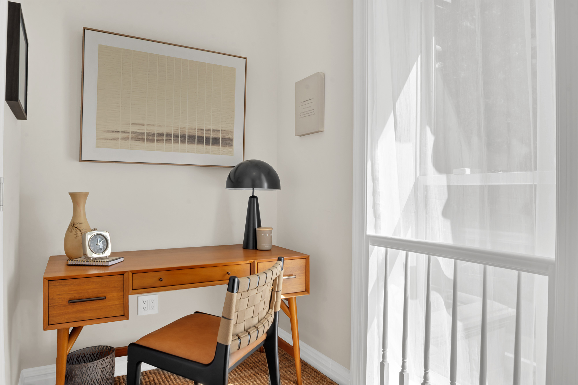 1 Mount Morris Park West, Unit 1A Manhattan, NY 10027 - Photo 8 of 12 a view of a workspace room with furniture and a window
