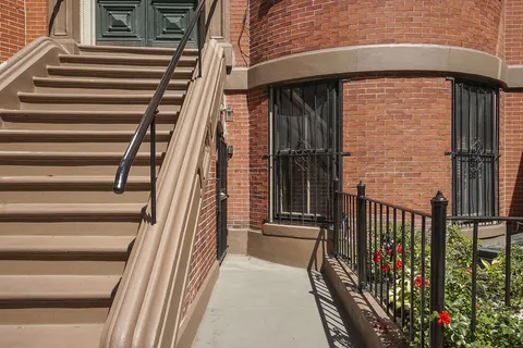 a picture of a book and a bench