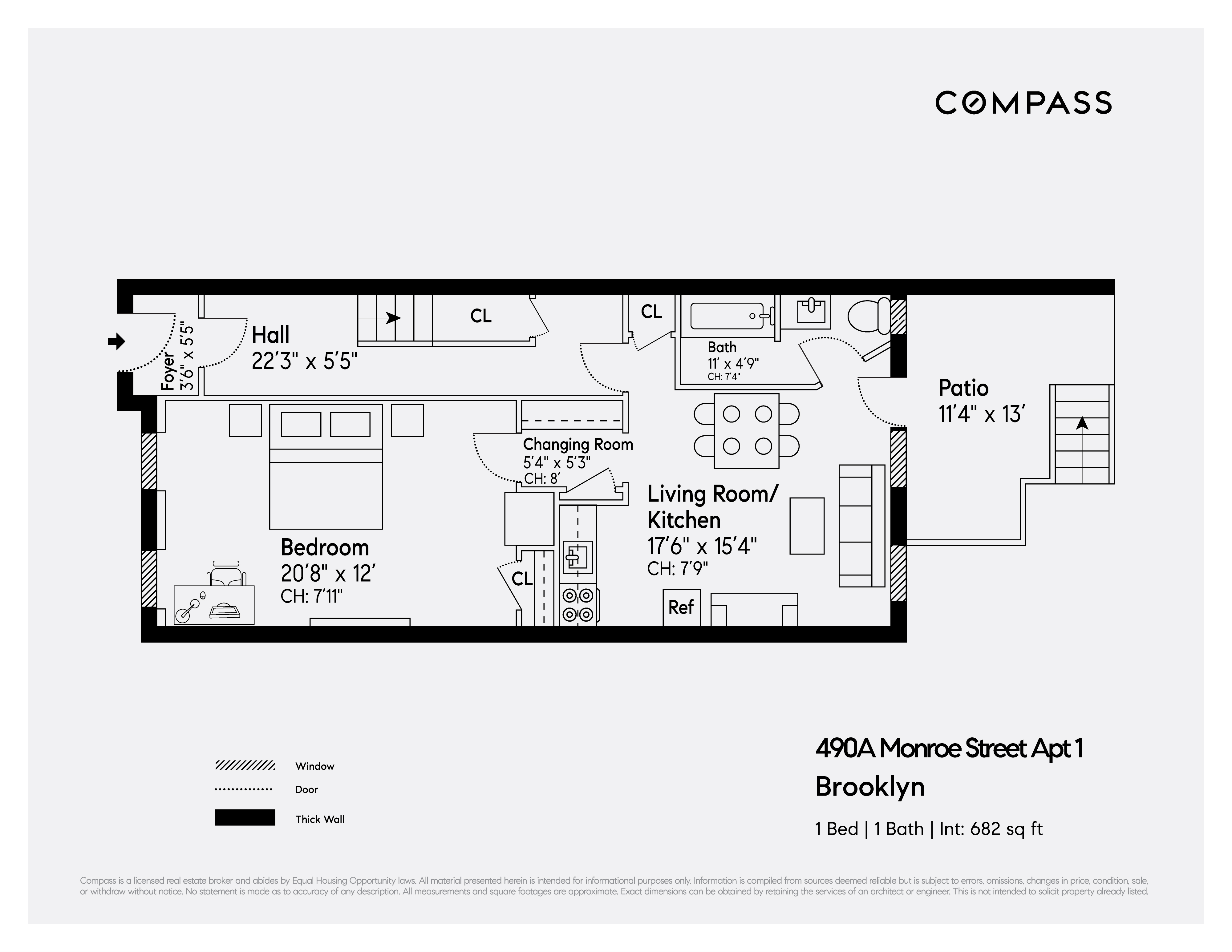 490 A Monroe Street, Unit apt.1 Brooklyn, NY 11221 - Photo 12 of 12