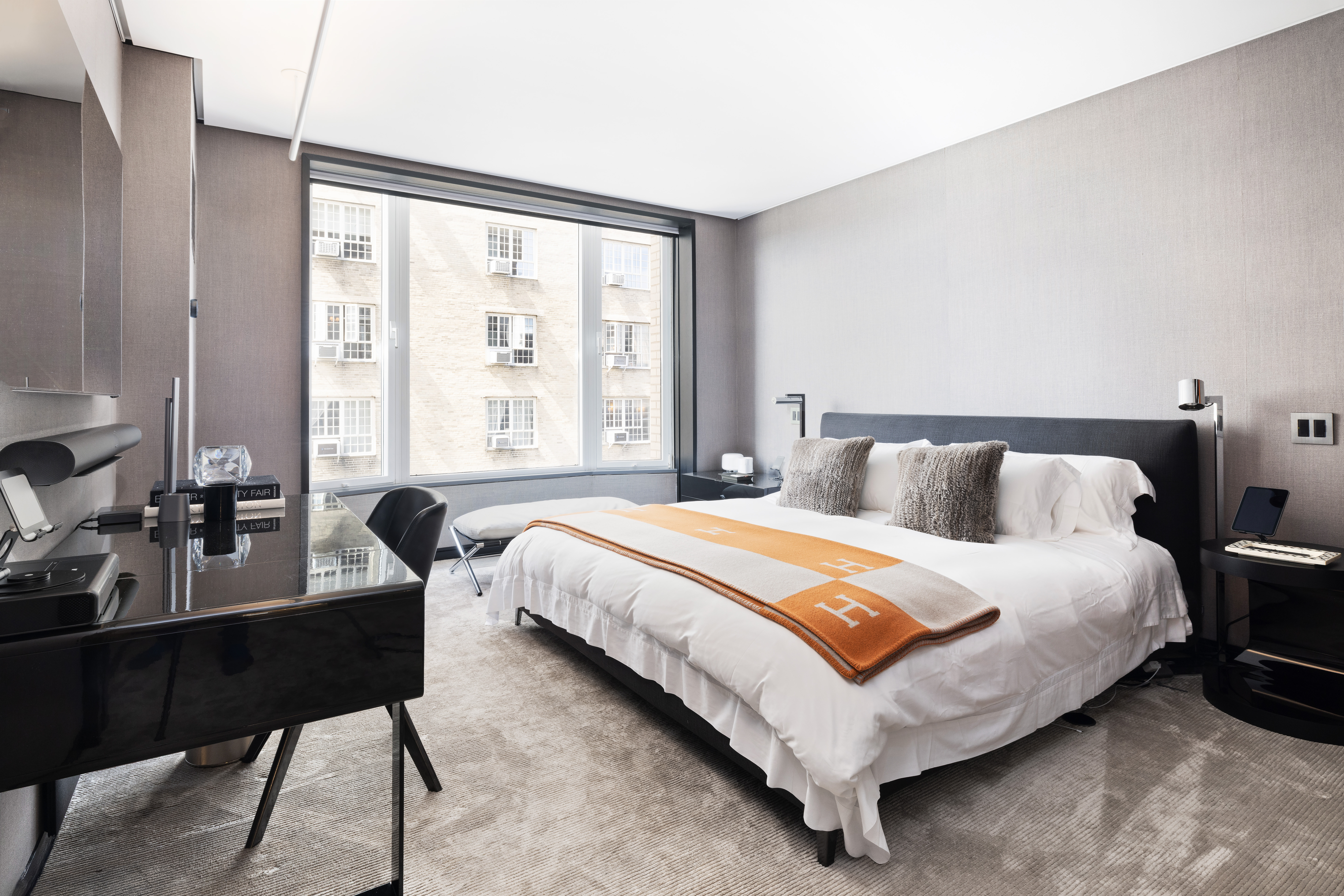 279 Central Park West, Unit 8BC Manhattan, NY 10024 - Photo 12 of 20 a bedroom with a bed a table and chair