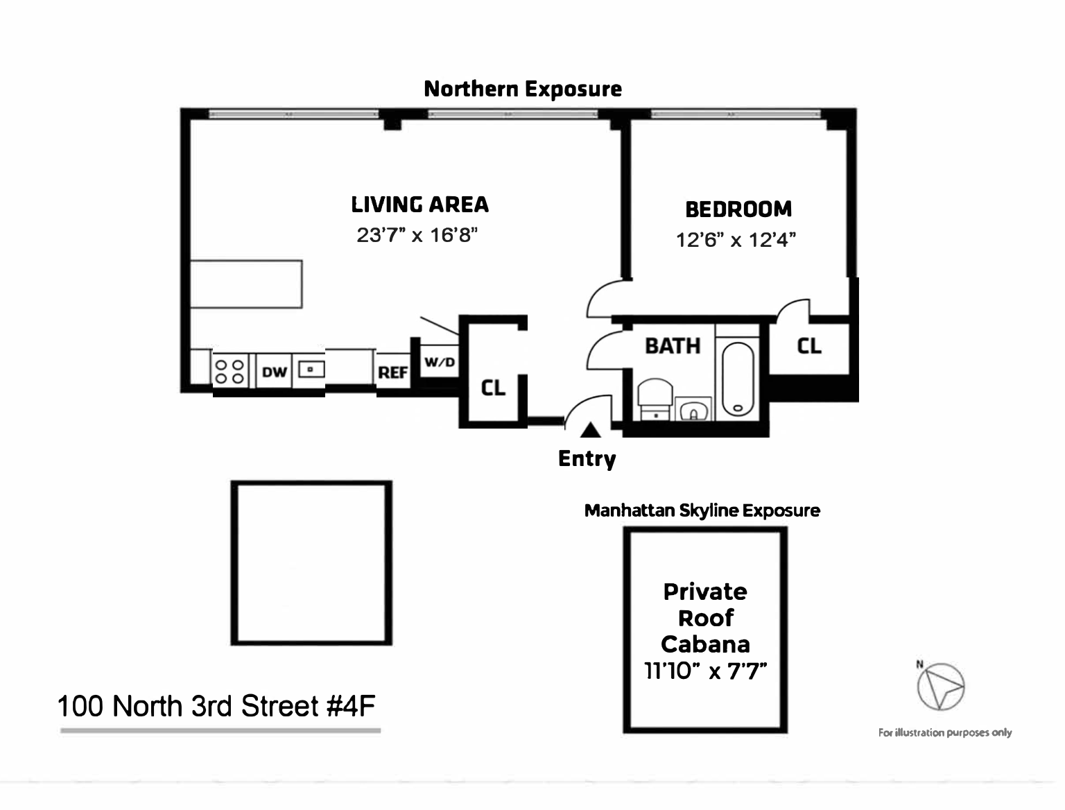 100 North 3rd Street, Unit 4F Brooklyn, NY 11249 - Photo 14 of 14