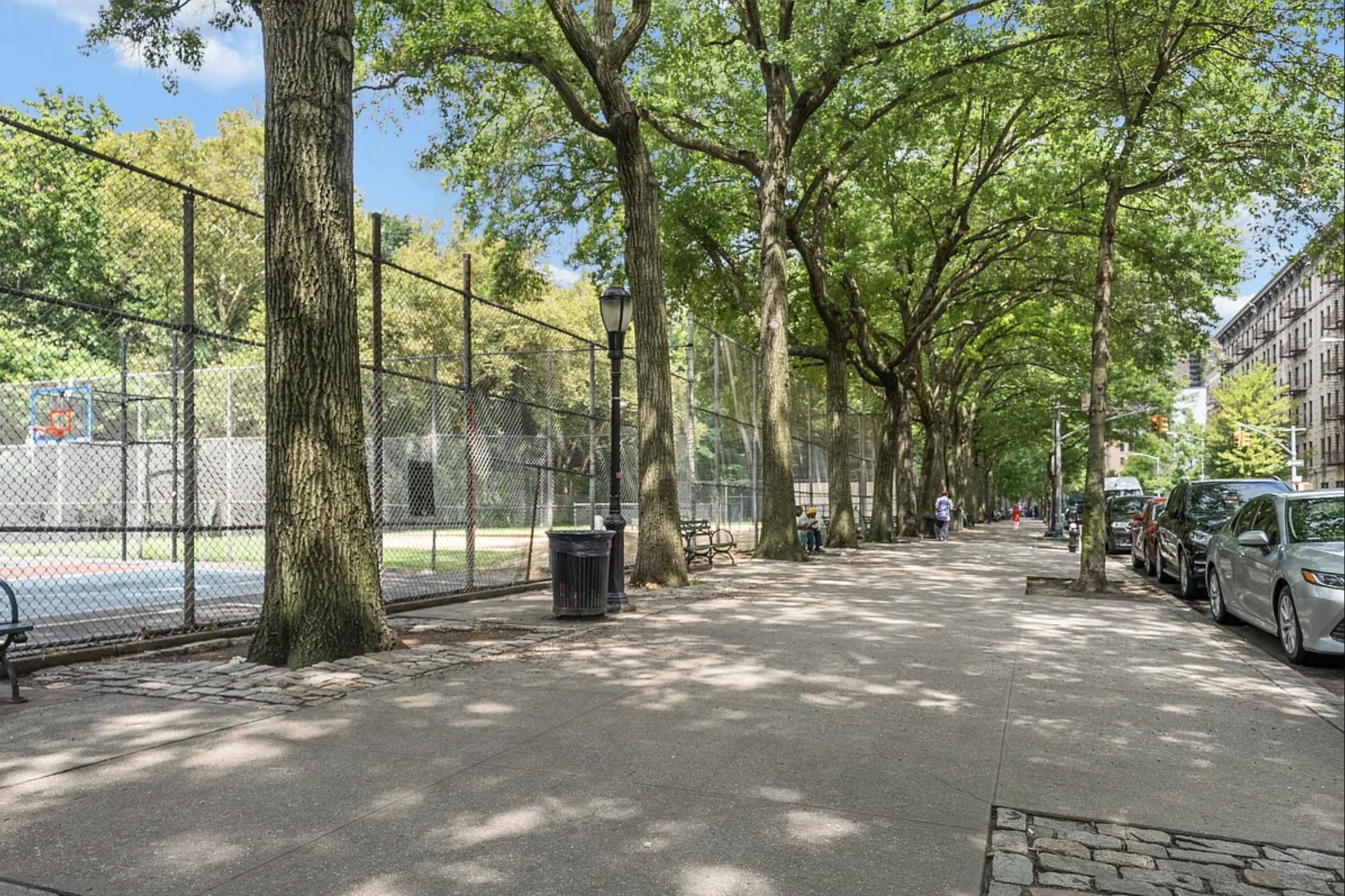 234 West 148th Street, Unit 5C Manhattan, NY 10039 - Photo 14 of 15 a view of outdoor space with deck and tree