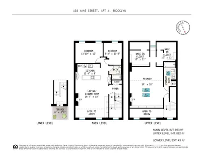 $2,295,000 | 193 Kane Street, Unit 4 | Cobble Hill