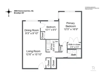 a picture of a park with an bench