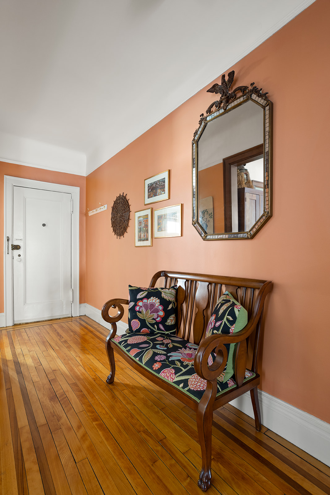 34-43 82nd Street, Unit 22 Queens, NY 11372 - Photo 8 of 11 a bedroom with a bed and wooden floor