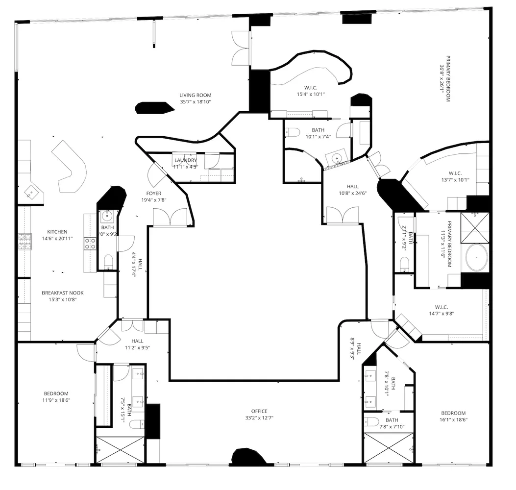 $5,995,000 | 1500 South Ocean Boulevard, Unit 303/4, Boca Raton, FL 33432
