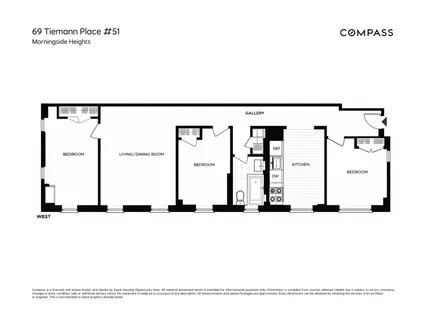 $795,000 | 69 Tiemann Place, Unit 51 | Morningside Heights