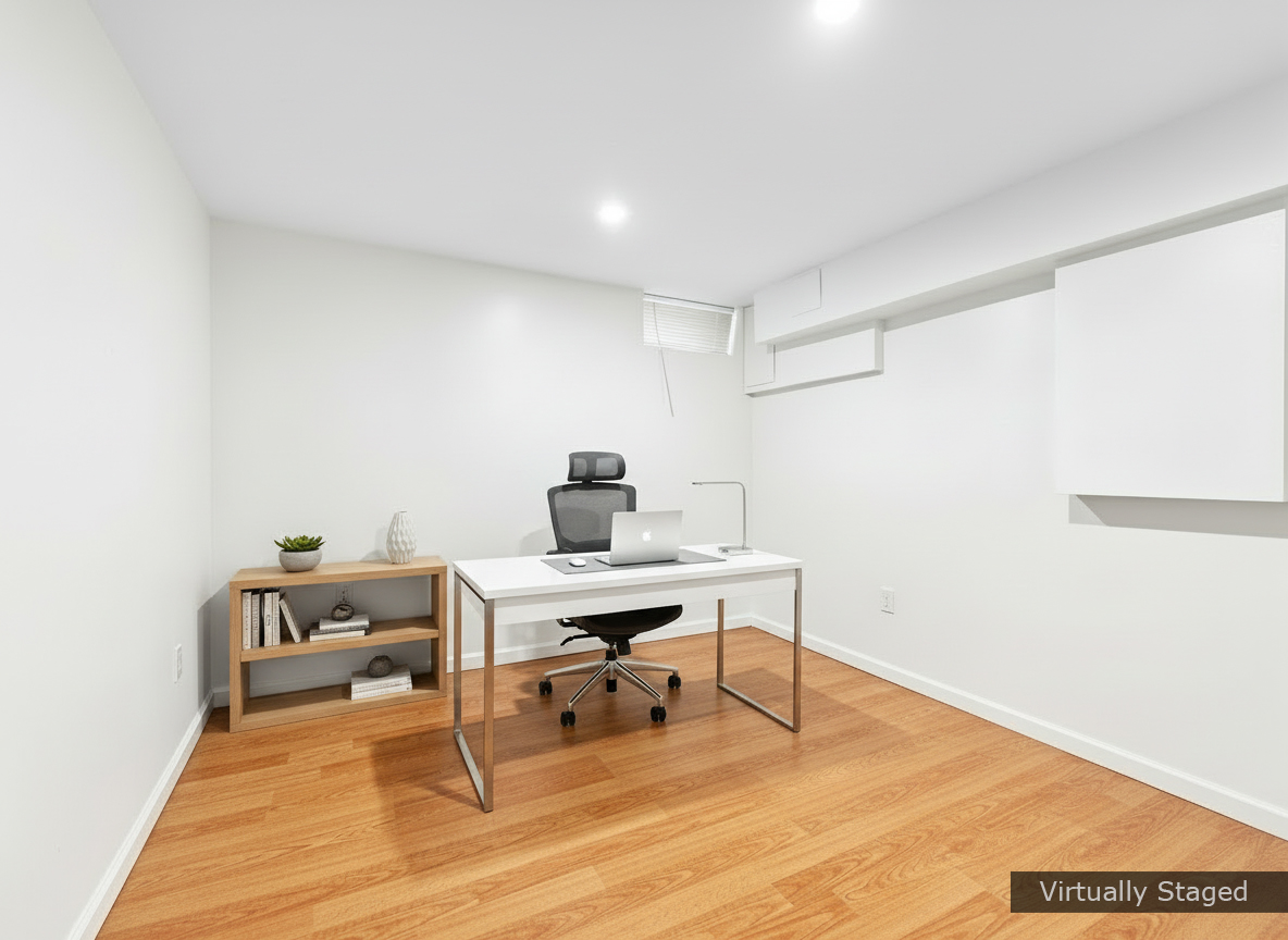 2408 Lillian Drive Silver Spring, MD 20902 - Photo 29 of 40 a workspace with furniture and wooden floor