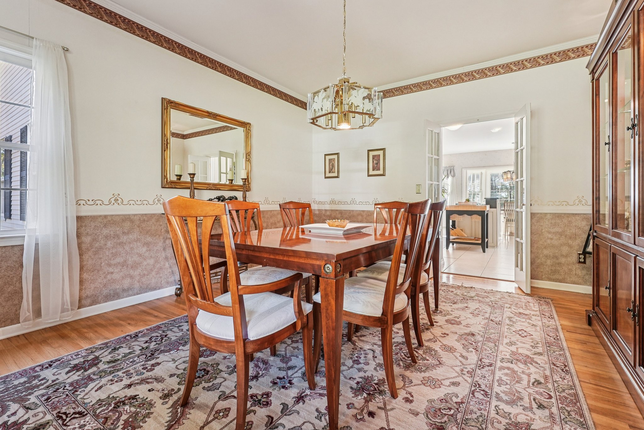 905 Kip Lane Neshanic Station, NJ 08853 - Photo 9 of 50 a view of a dining room with furniture window and wooden floor