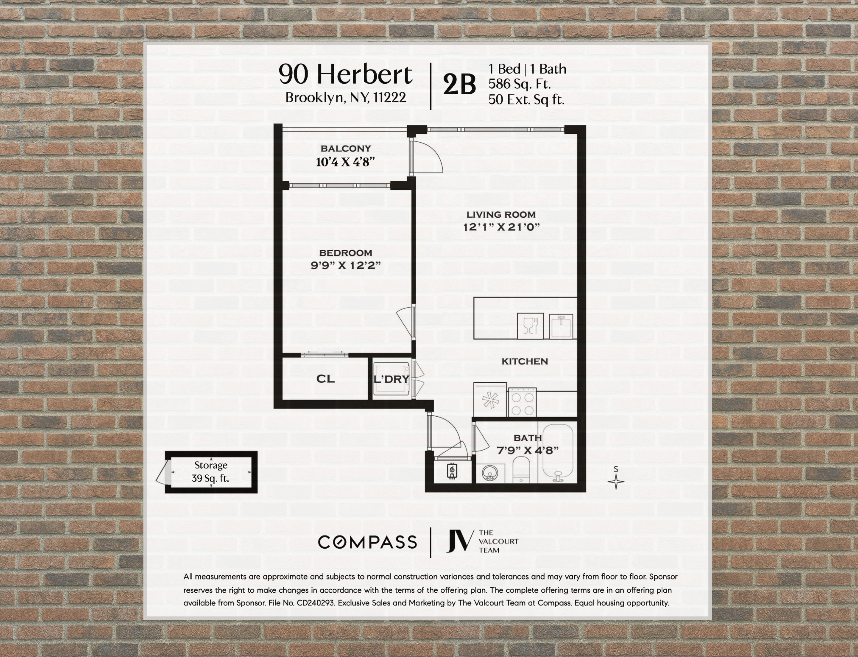 90 Herbert Street, Unit 2B Brooklyn, NY 11222 - Photo 9 of 9 a picture of a book and a bed