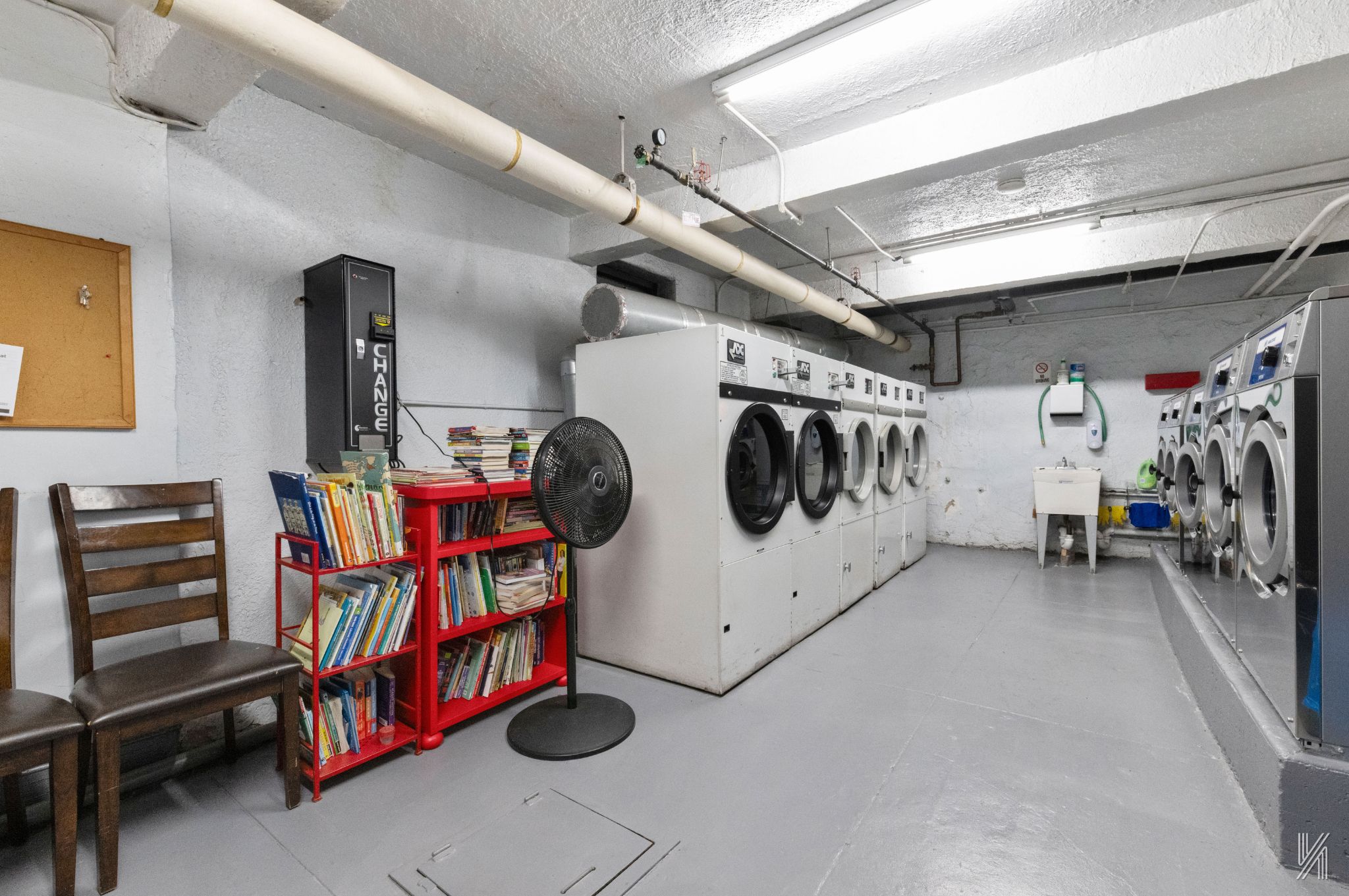 35-06 88th Street, Unit 5E Queens, NY 11372 - Photo 20 of 21 a utility room with lots of storage and utility
