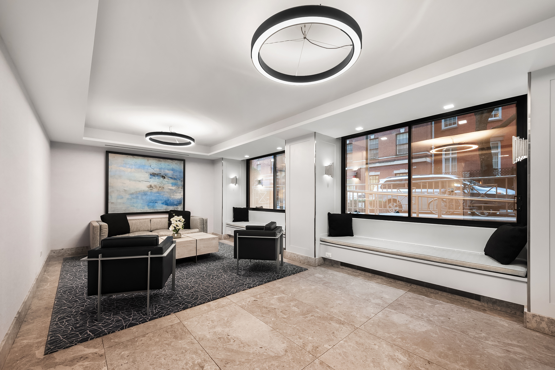 16 West 16th Street, Unit 3FS Manhattan, NY 10011 - Photo 9 of 12 a living room with furniture