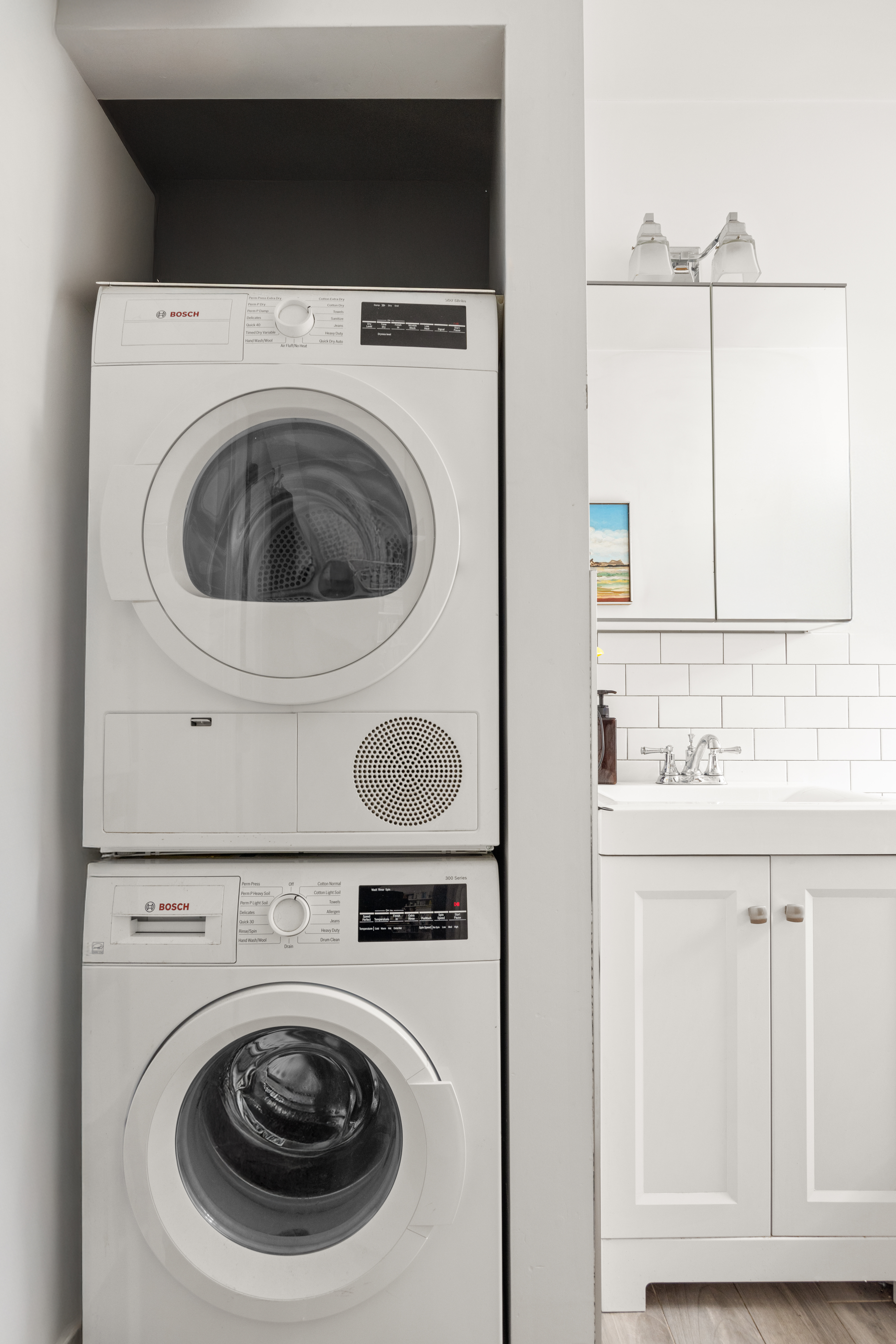 192-194 Union Street Brooklyn, NY 11231 - Photo 28 of 37 a utility room with dryer and washer