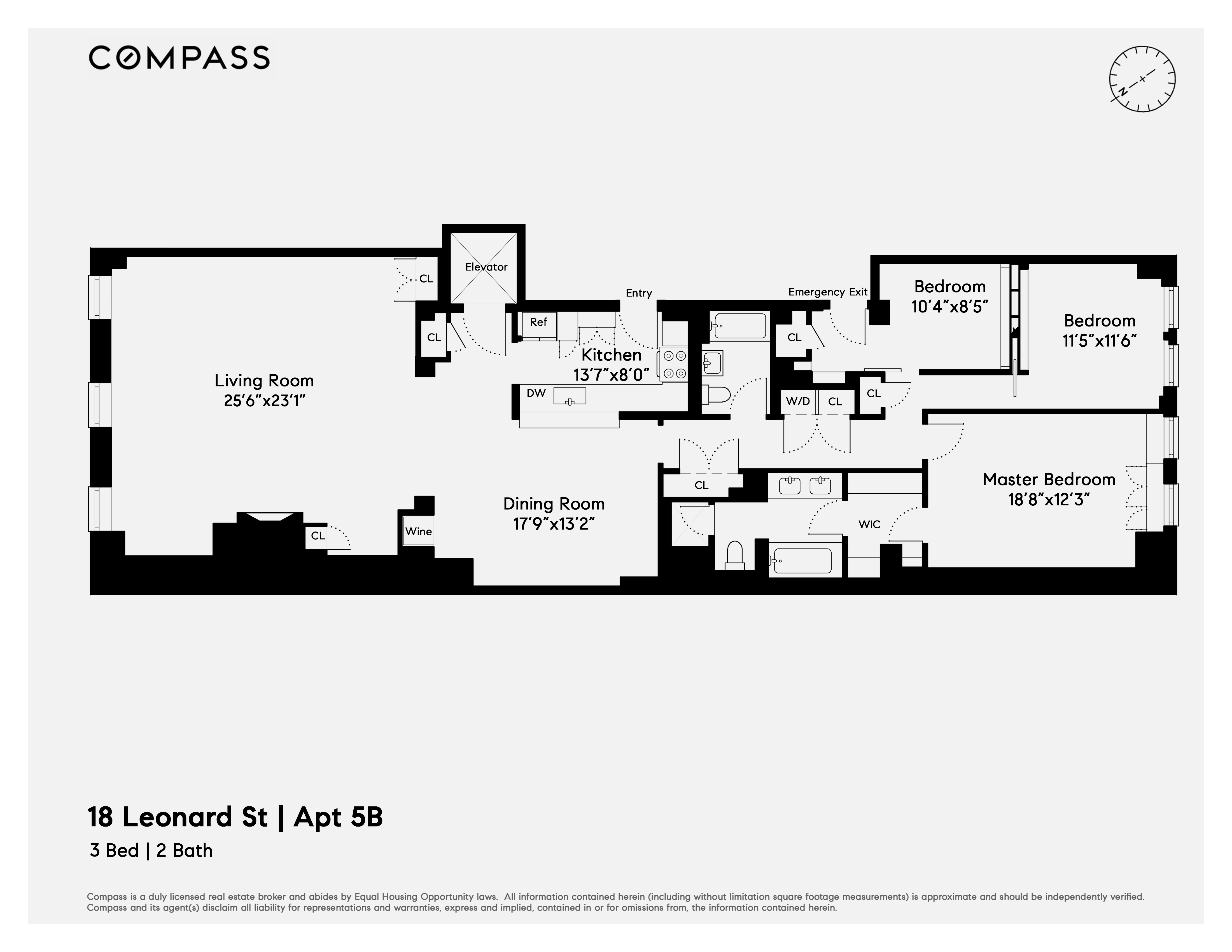 18 Leonard Street, Unit 5B Manhattan, NY 10013 - Photo 21 of 21