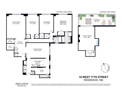 $8,500,000 | 16 West 77th Street, Unit 16E | Upper West Side