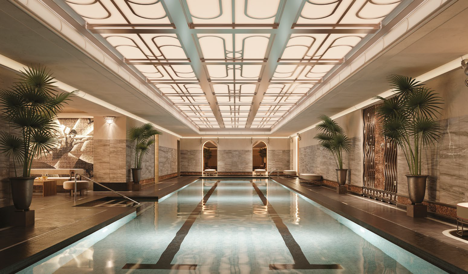 301 East 80th Street, Unit 25B Manhattan, NY 10075 - Photo 28 of 38 a view of gym with large windows