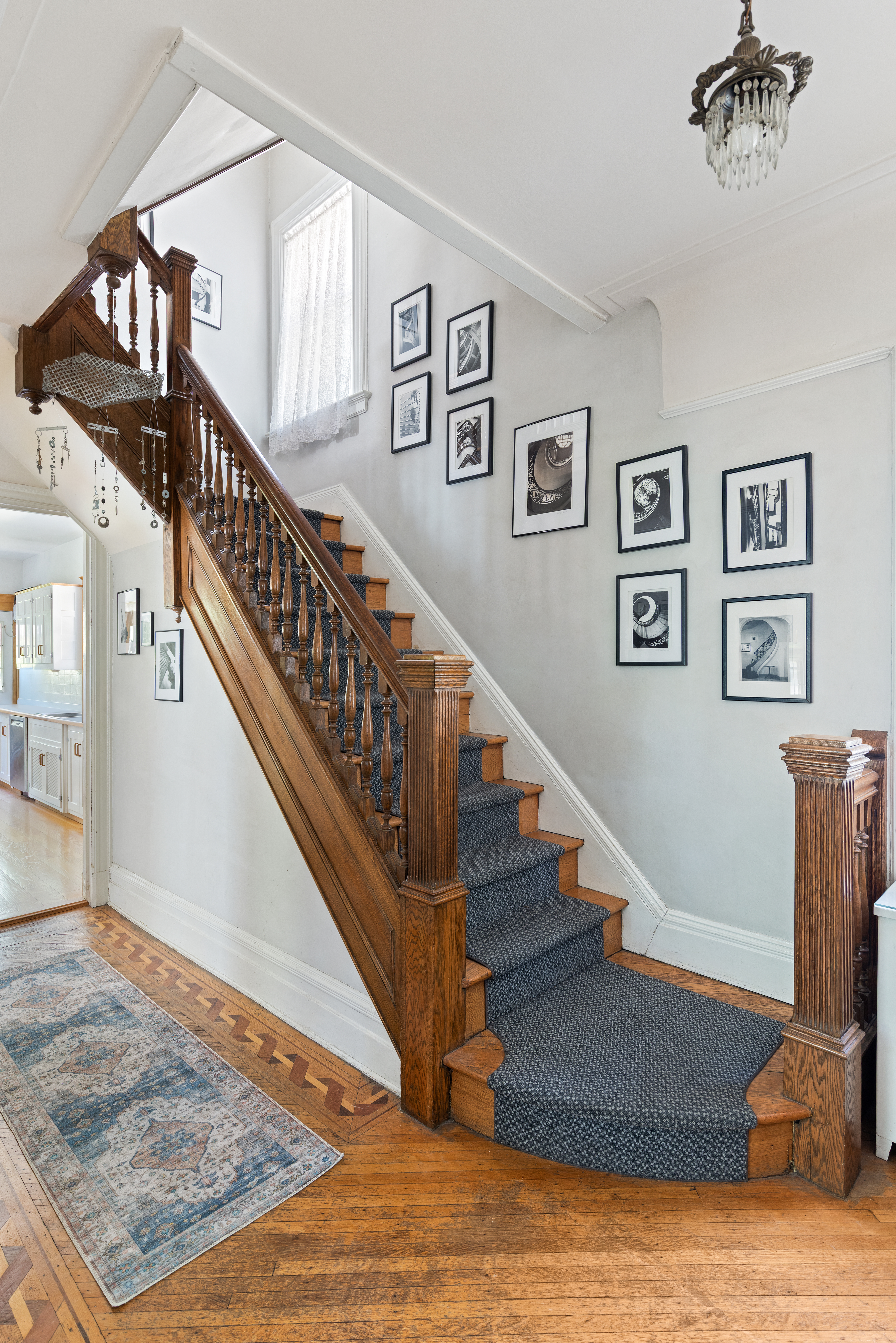 492 Westminster Road Brooklyn, NY 11218 - Photo 3 of 21 a view of entryway and hall with wooden floor