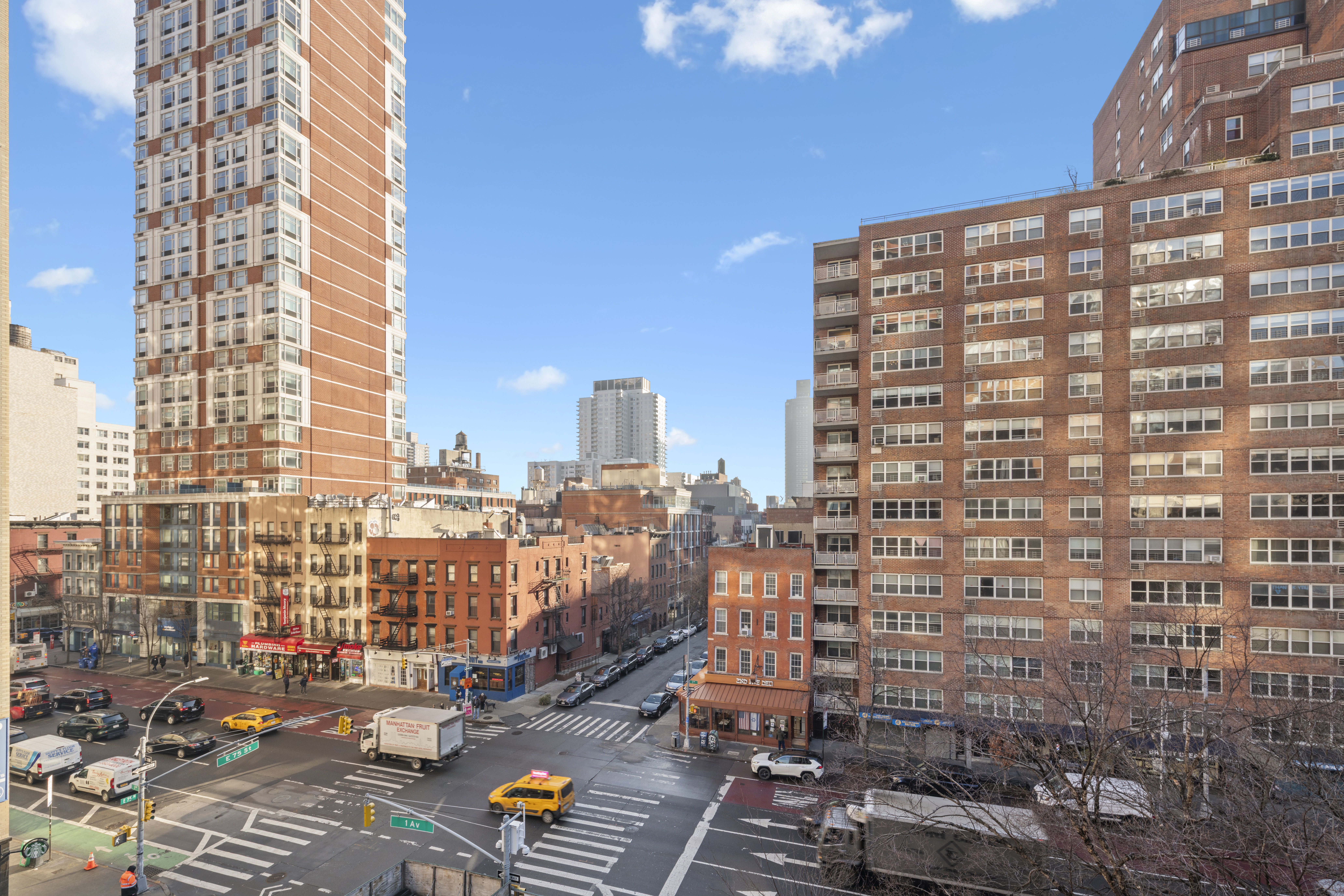 330 East 75th Street, Unit 5B Manhattan, NY 10021 - Photo 11 of 11 a city view with tall buildings