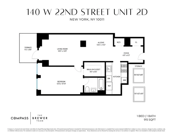 $1,400,000 | 140 West 22nd Street, Unit 2D | Chelsea