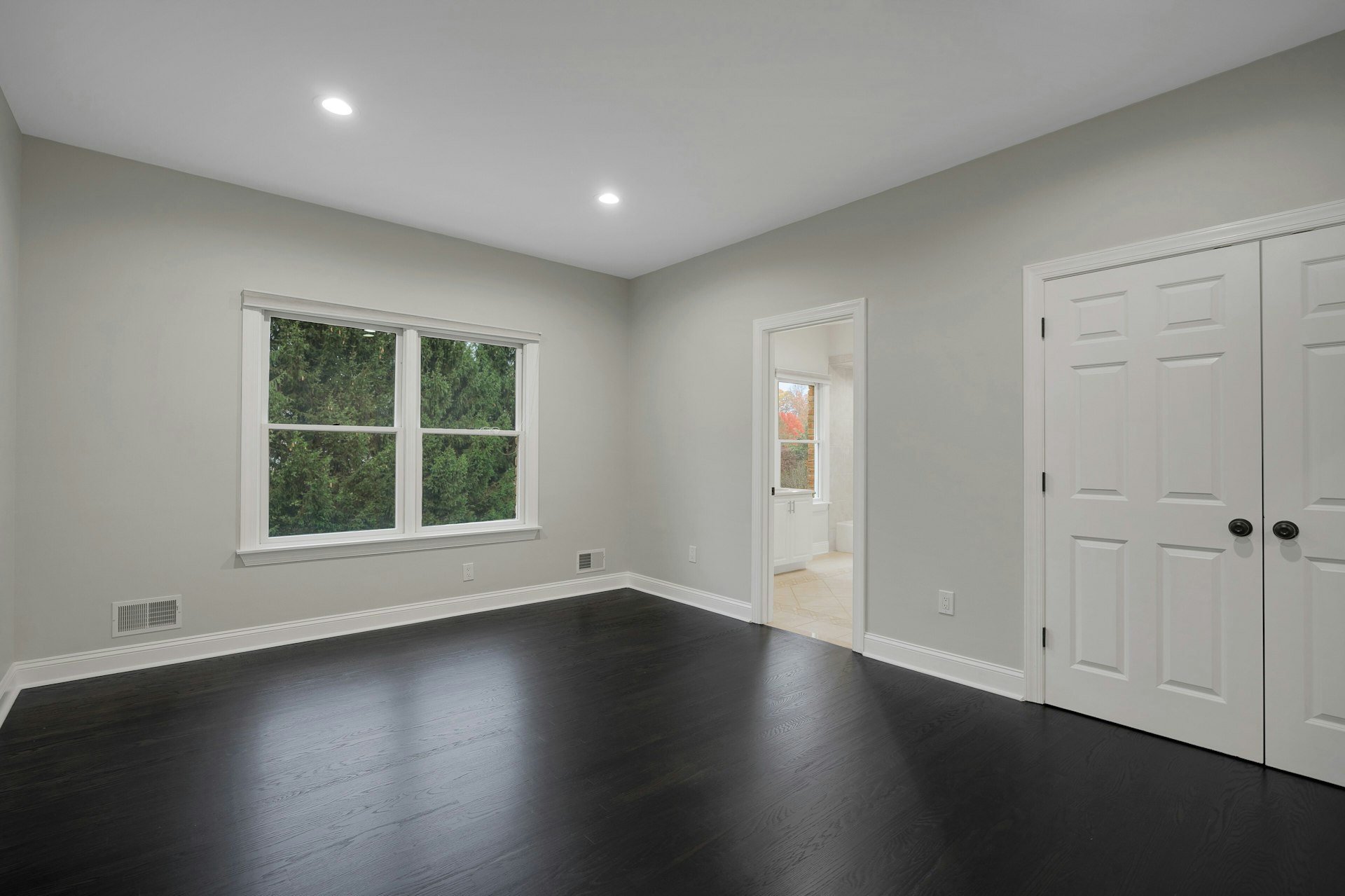 3 Kensington Court Warren, NJ 07059 - Photo 46 of 66 an empty room with wooden floor and windows