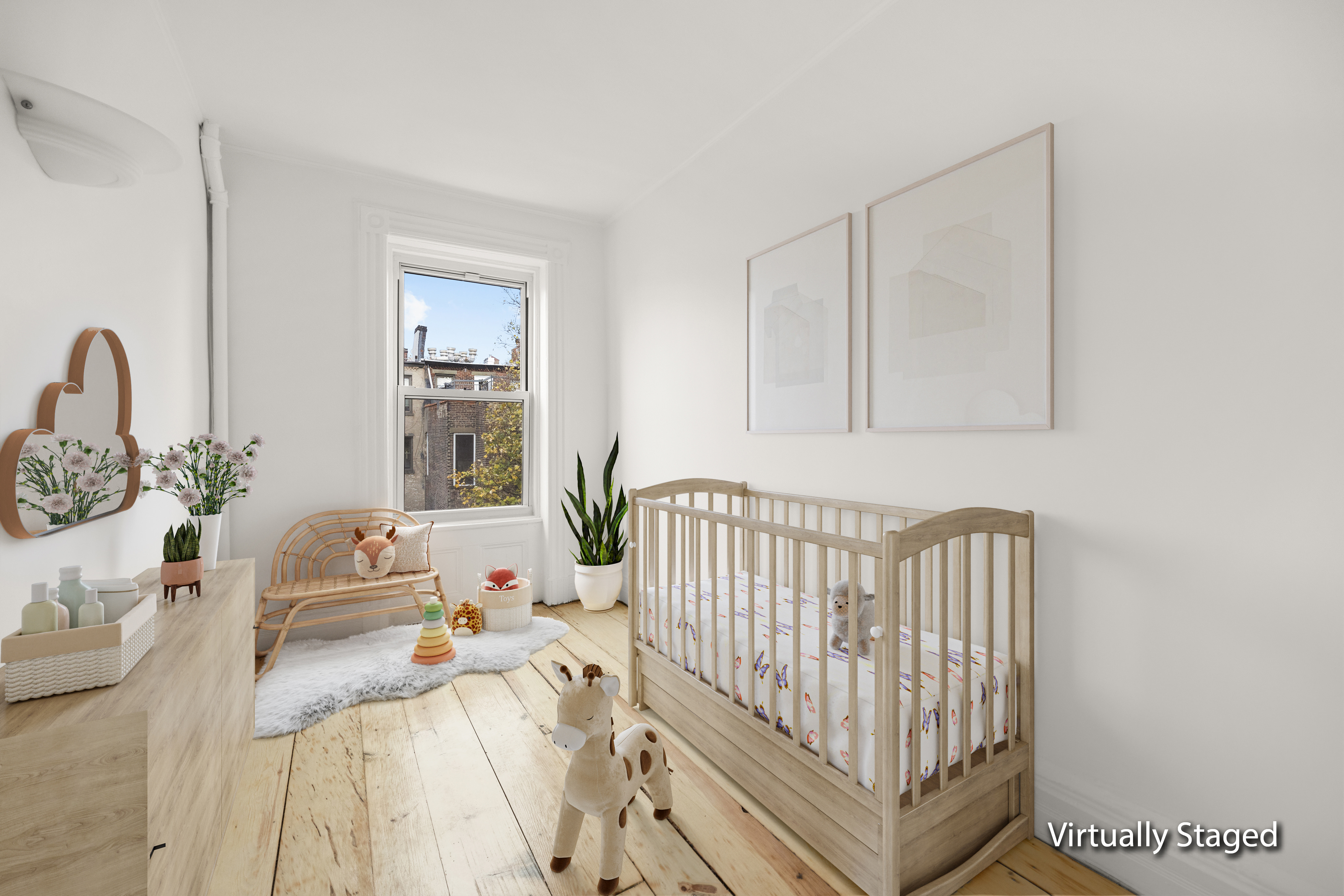 485 1st Street, Unit 2 Brooklyn, NY 11215 - Photo 10 of 17 a bedroom with a bed and a window