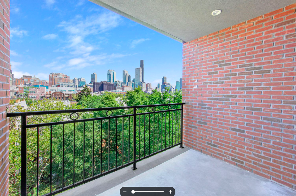 278 Warren Street, Unit 4 Brooklyn, NY 11201 - Photo 7 of 8 a view of a balcony