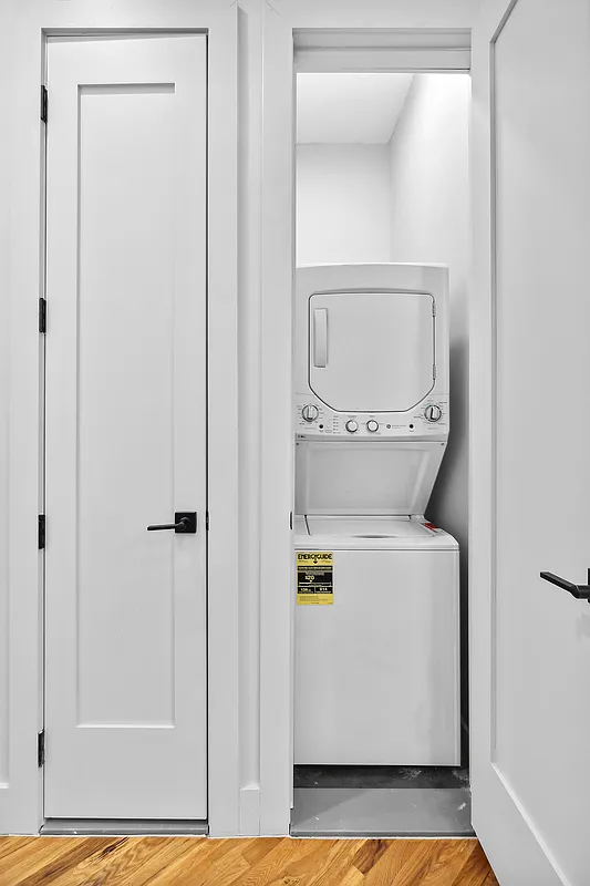 866 Bushwick Avenue, Unit 3 Brooklyn, NY 11221 - Photo 11 of 12 a view of washer and dryer