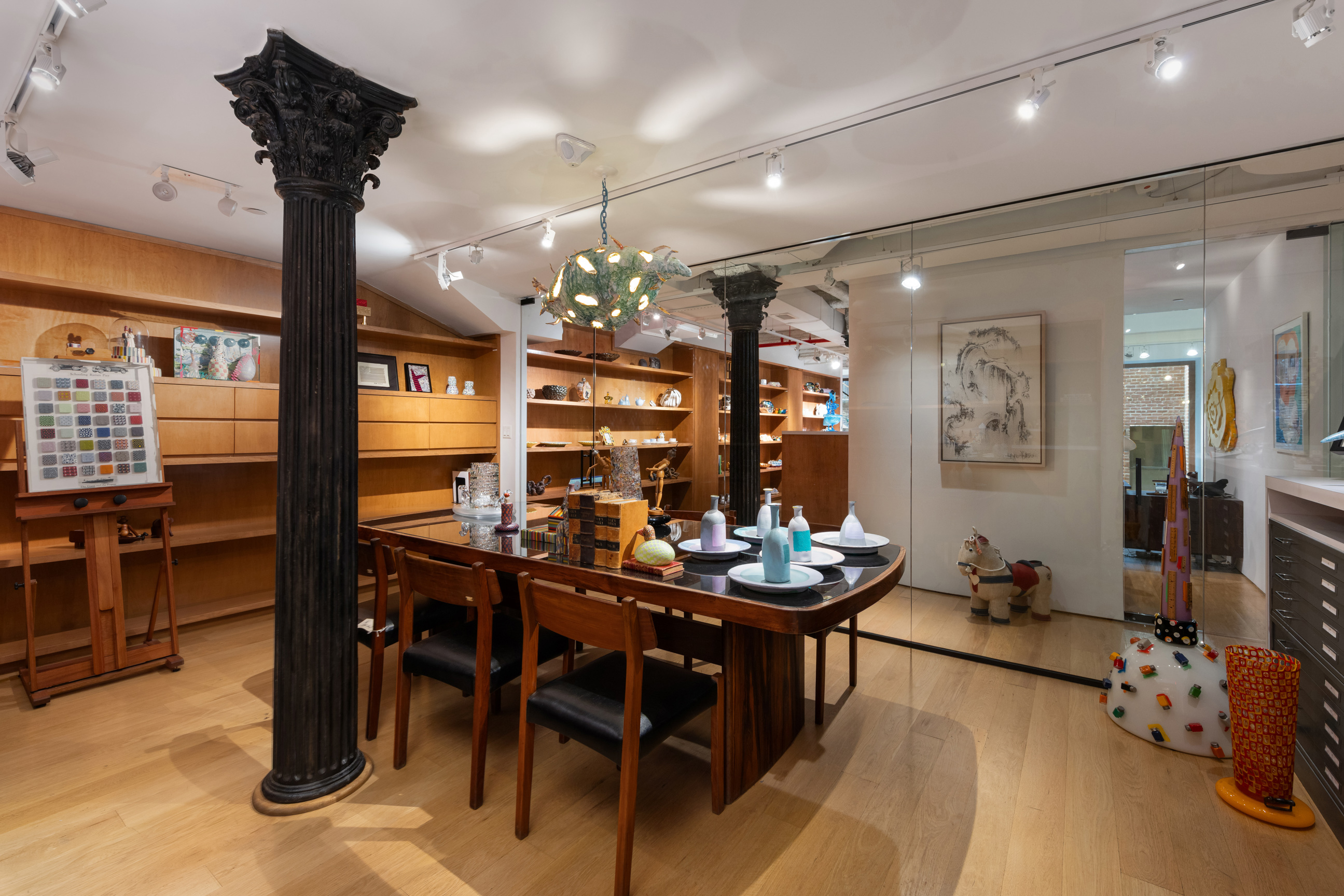 64 White Street, Unit RETAIL Manhattan, NY 10013 - Photo 11 of 21 a view of a dining room with furniture