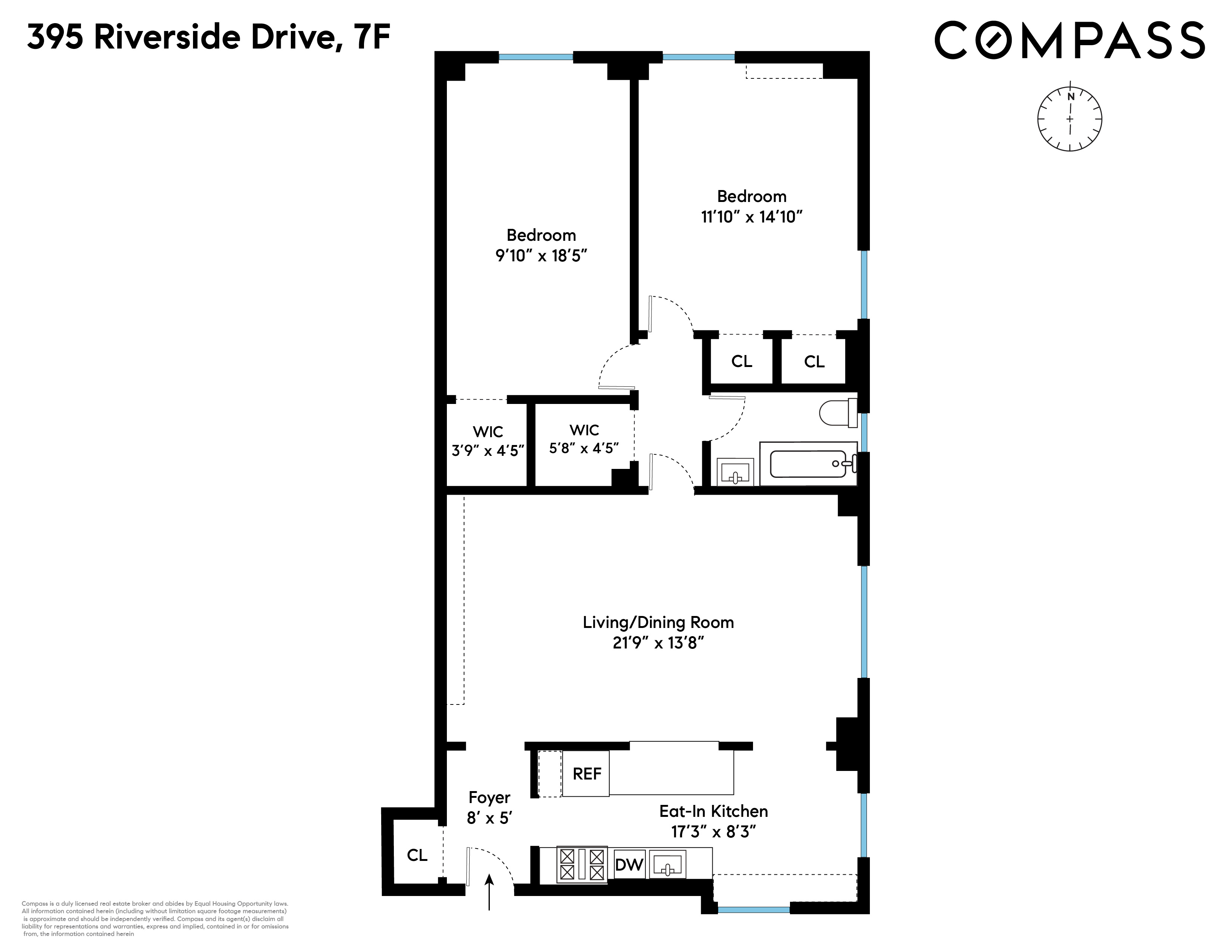 395 Riverside Drive, Unit 7F Manhattan, NY 10025 - Photo 10 of 10 unknown