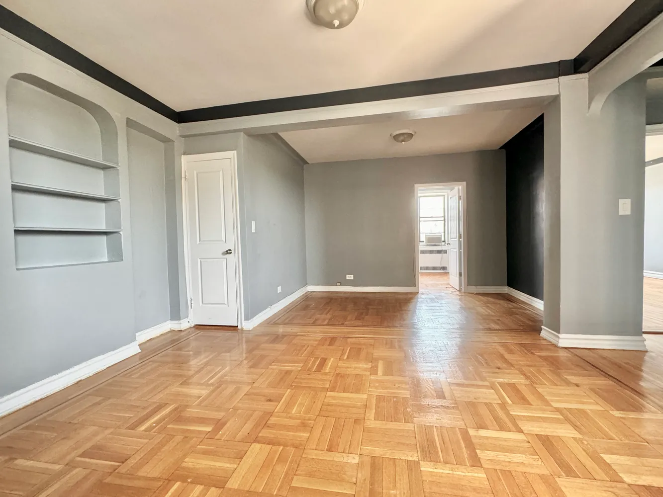 a view of empty room