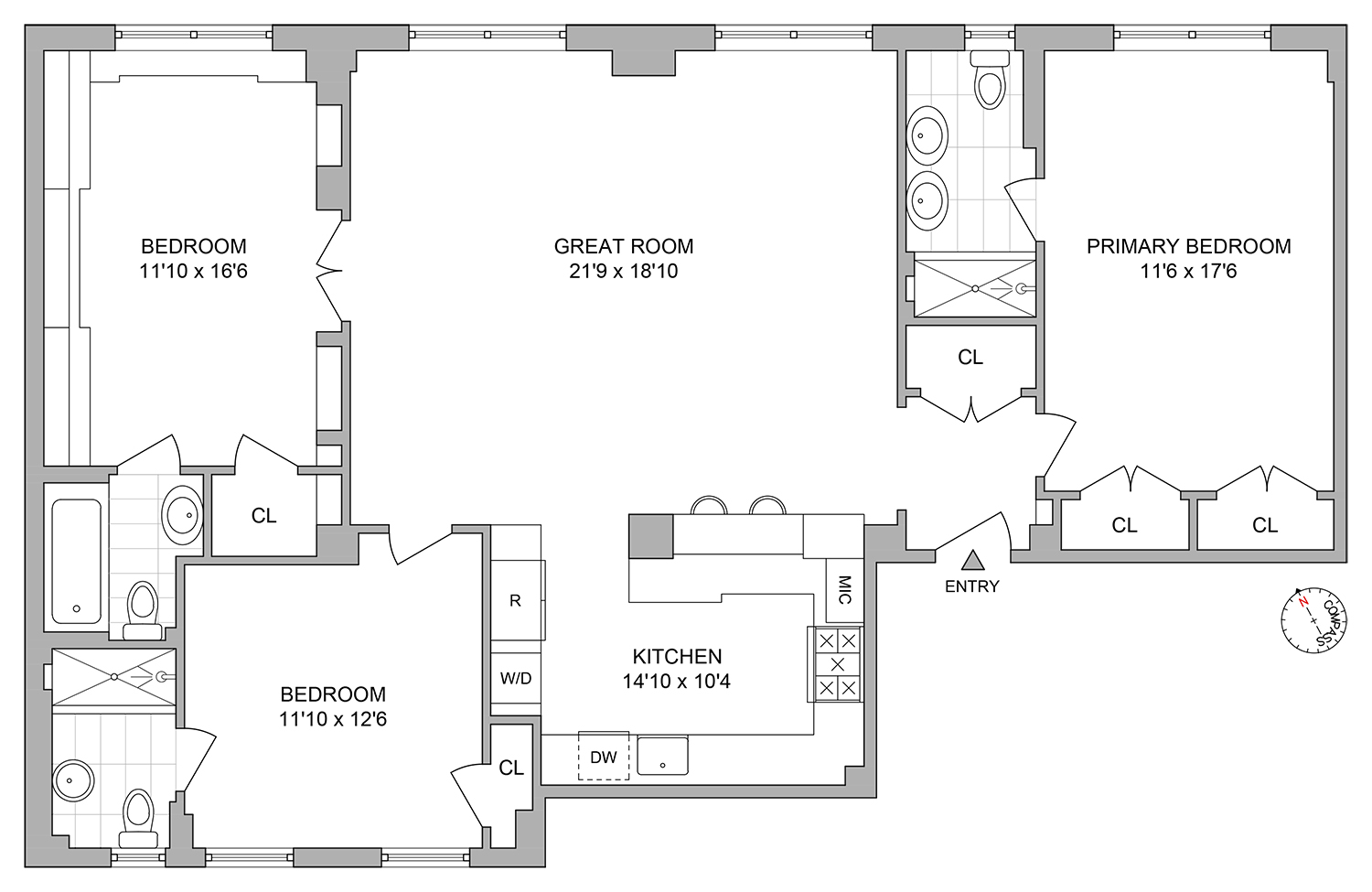 60 West 68th Street, Unit 5B Manhattan, NY 10023 - Photo 7 of 7