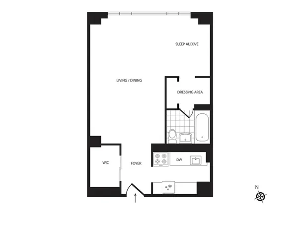 a picture of a floor plan